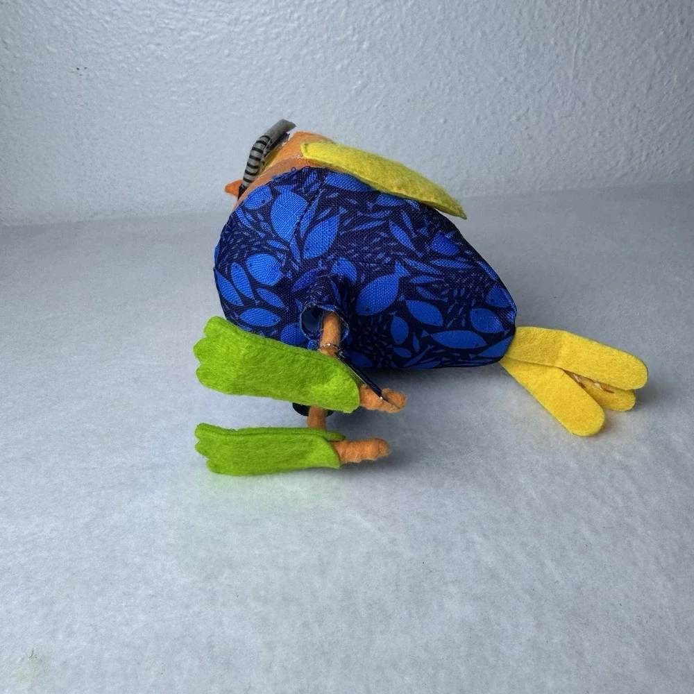 2023 Target Feathery Friends Sun Squad Birds Diver Mellie Fabric Bird Lot Of 2